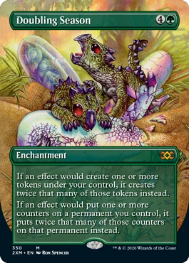 Doubling Season Double Masters Alternate Art